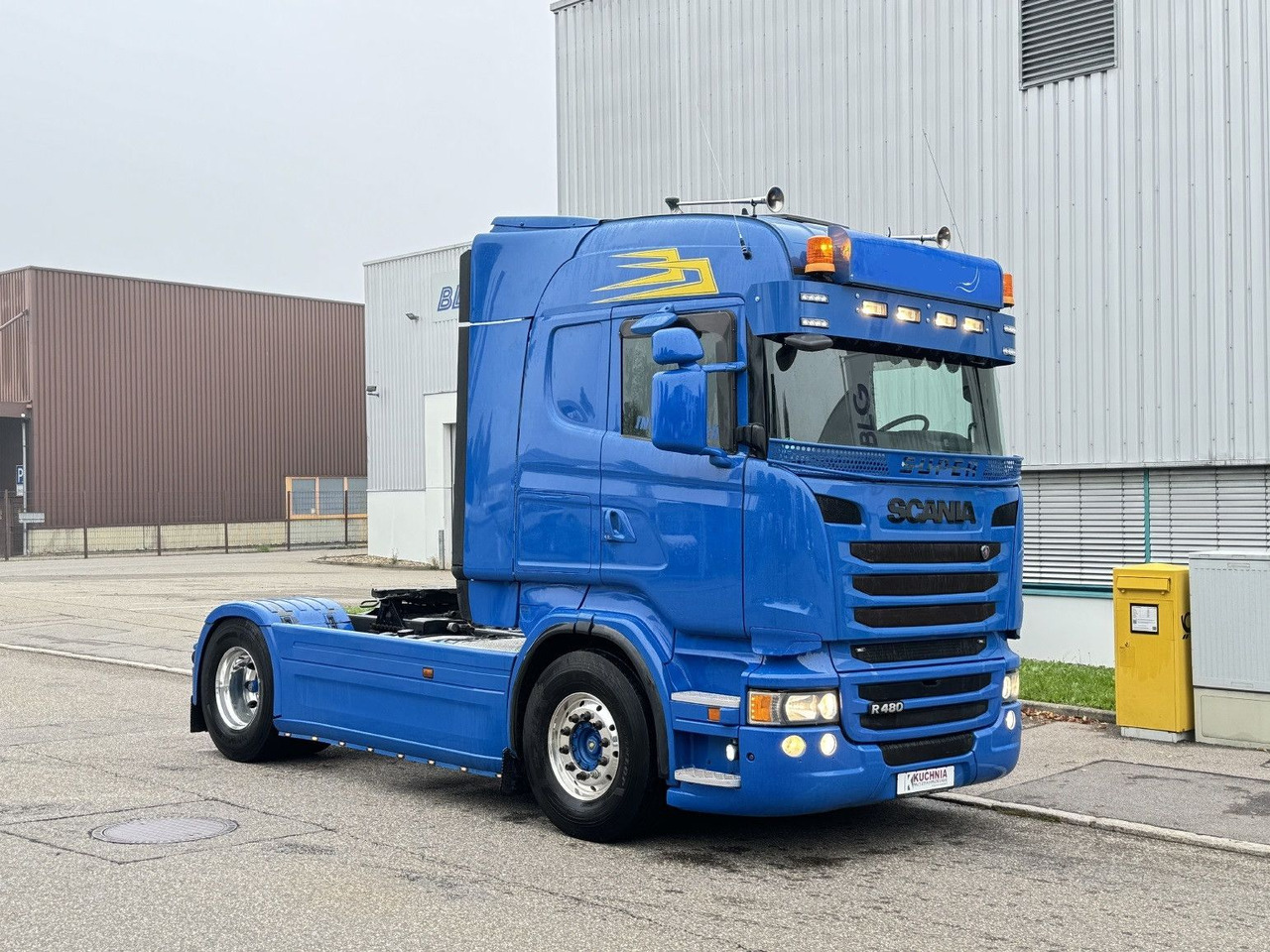 Scania R 480 Retarder Alcoa Schalter TOP Vollluft - Тягач: фото 5 Scania R 480 Retarder Alcoa Schalter TOP Vollluft - Тягач: фото 5