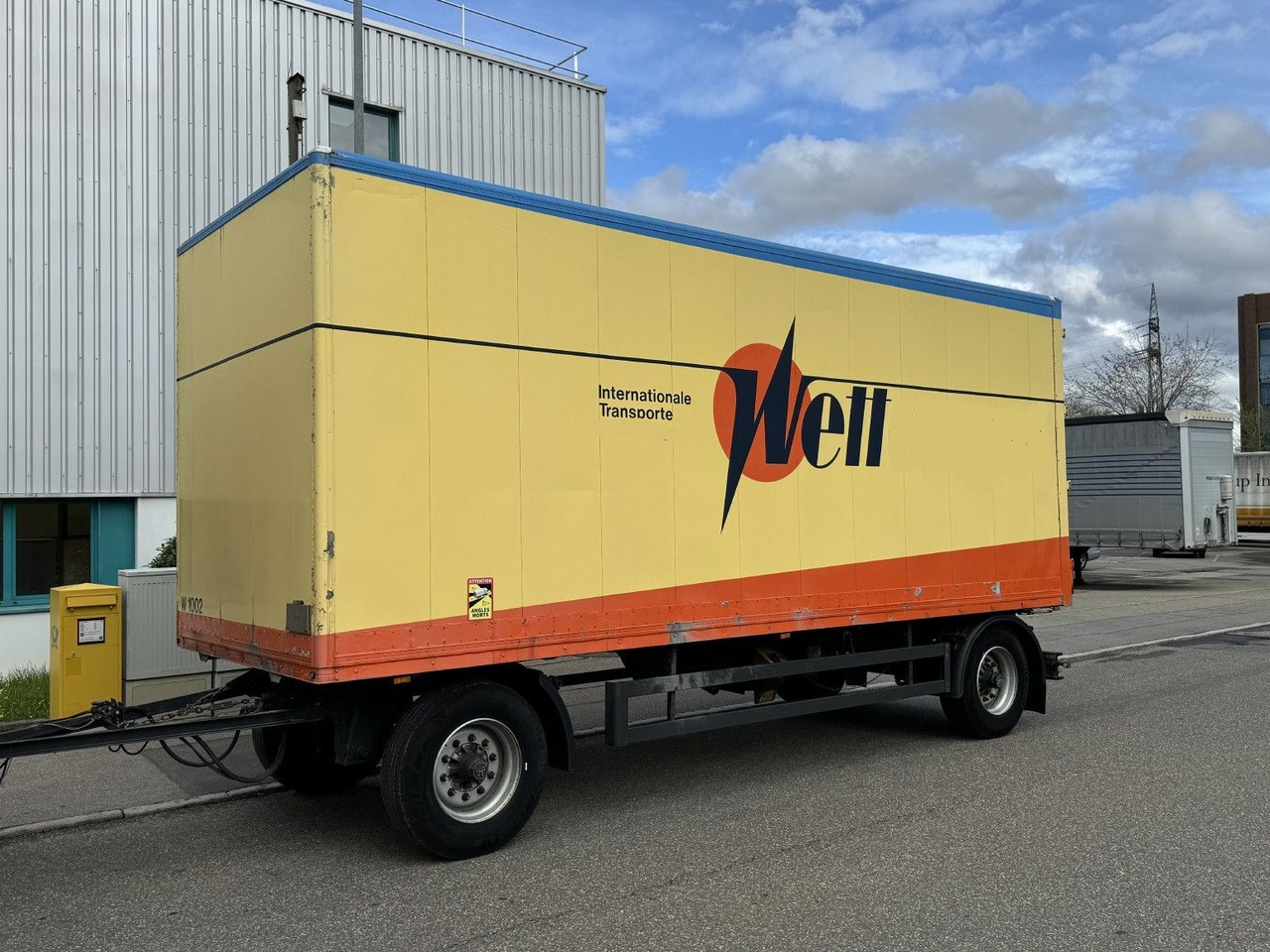 Genkopf 14t Alu-Möbelkoffer 7,1m BPW Luft ZS - Прицеп-фургон: фото 3 Genkopf 14t Alu-Möbelkoffer 7,1m BPW Luft ZS - Прицеп-фургон: фото 3