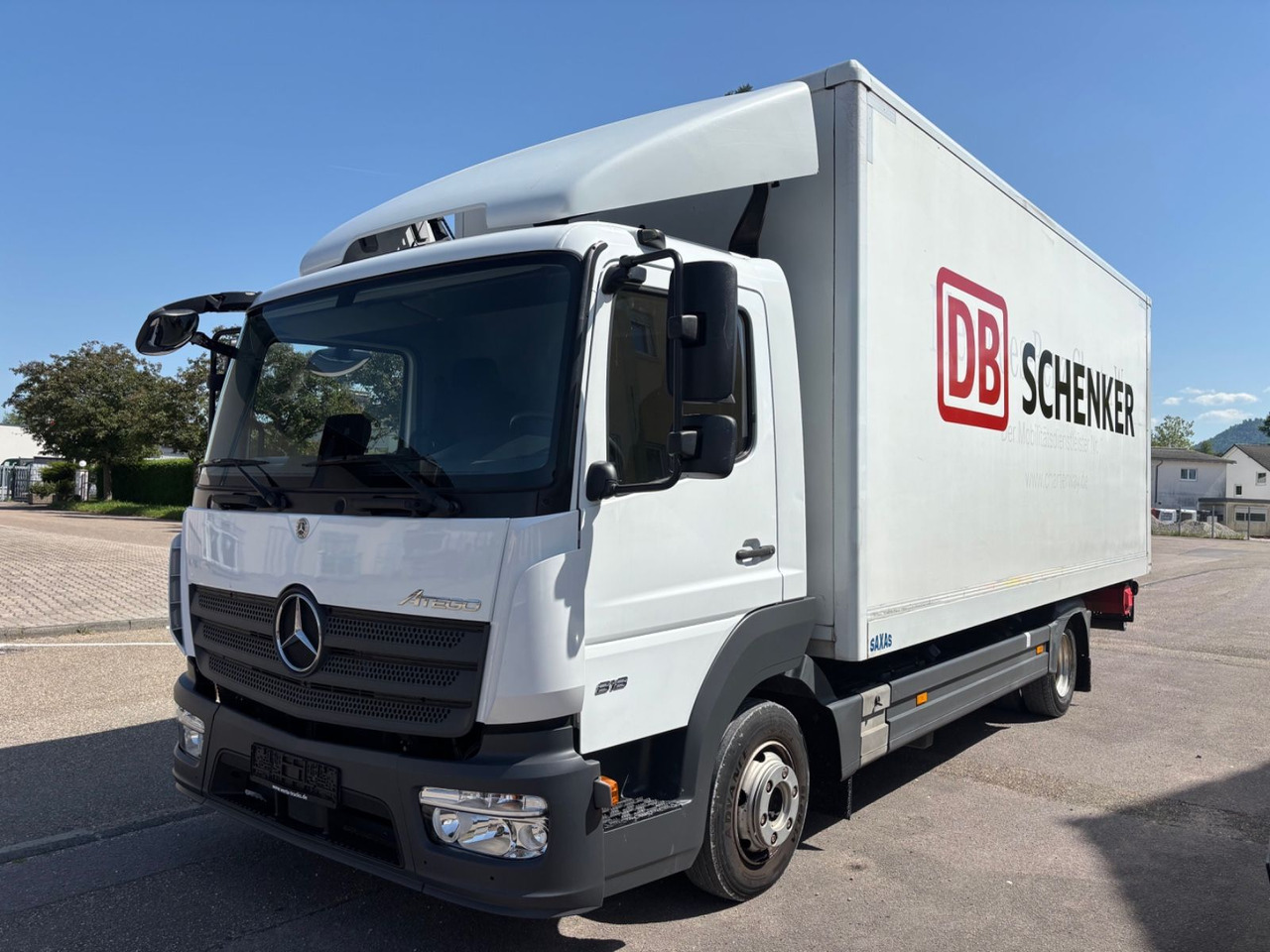 Mercedes-Benz Atego III 818L, Euro-6, Klima, LBW, Ladung1986kg - Грузовик с закрытым кузовом: фото 1 Mercedes-Benz Atego III 818L, Euro-6, Klima, LBW, Ladung1986kg - Грузовик с закрытым кузовом: фото 1