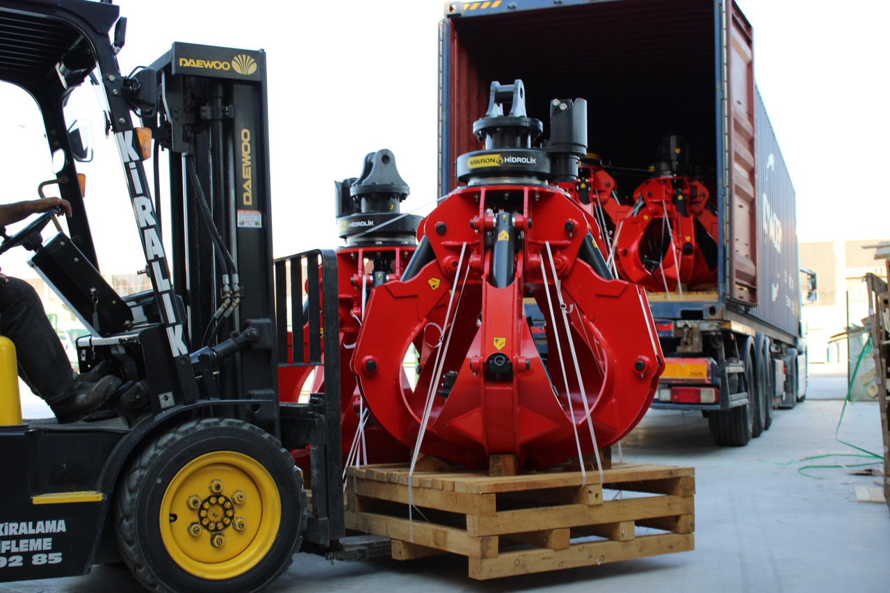 Scrap Grab MHB5 Mikron - Грейфер для Экскаваторов: фото 1 Scrap Grab MHB5 Mikron - Грейфер для Экскаваторов: фото 1