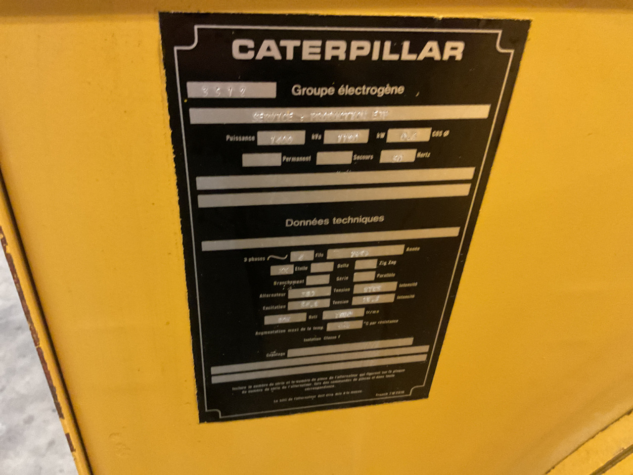 Caterpillar 3512, 1400KVA. Like brand new. - Электрогенератор: фото 4 Caterpillar 3512, 1400KVA. Like brand new. - Электрогенератор: фото 4