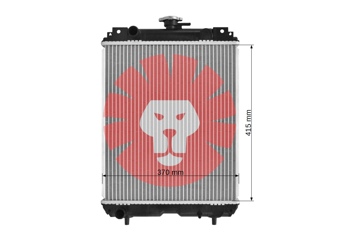 CASE CX15B CX17B CX18B - Радиатор для Мини-экскаваторов: фото 3 CASE CX15B CX17B CX18B - Радиатор для Мини-экскаваторов: фото 3