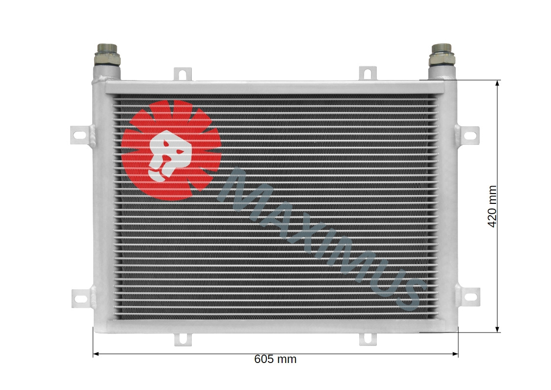 KOMATSU PC60 PC57 - Масляный радиатор для Экскаваторов: фото 3 KOMATSU PC60 PC57 - Масляный радиатор для Экскаваторов: фото 3