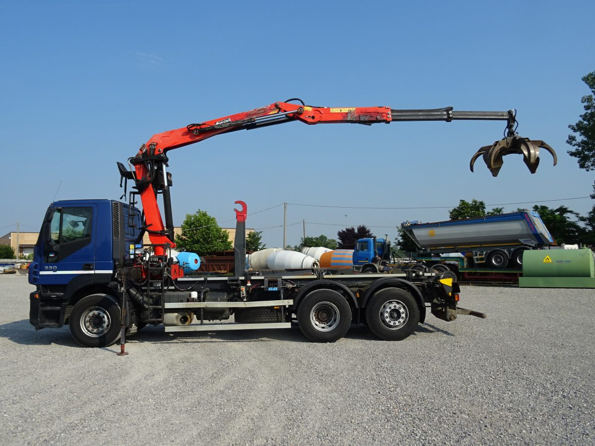 Крюковой мультилифт, Автоманипулятор IVECO STRALIS 330: фото 9