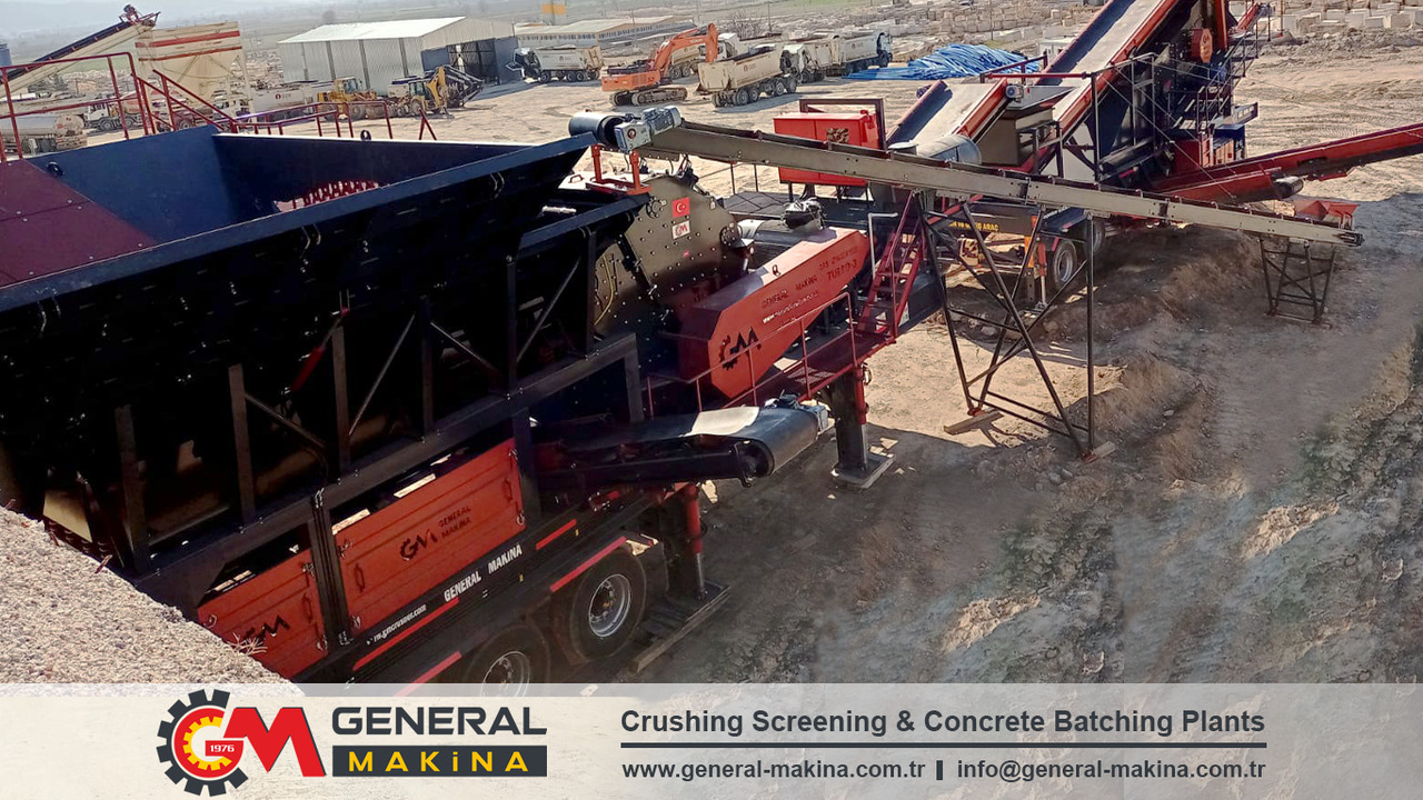 GENERAL MAKİNA Limestone Crushing Plant - Мобильная дробилка: фото 2 GENERAL MAKİNA Limestone Crushing Plant - Мобильная дробилка: фото 2