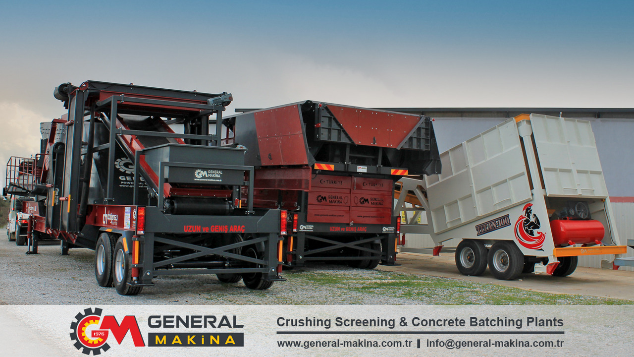 GENERAL MAKİNA Limestone Crushing Plant - Мобильная дробилка: фото 3 GENERAL MAKİNA Limestone Crushing Plant - Мобильная дробилка: фото 3