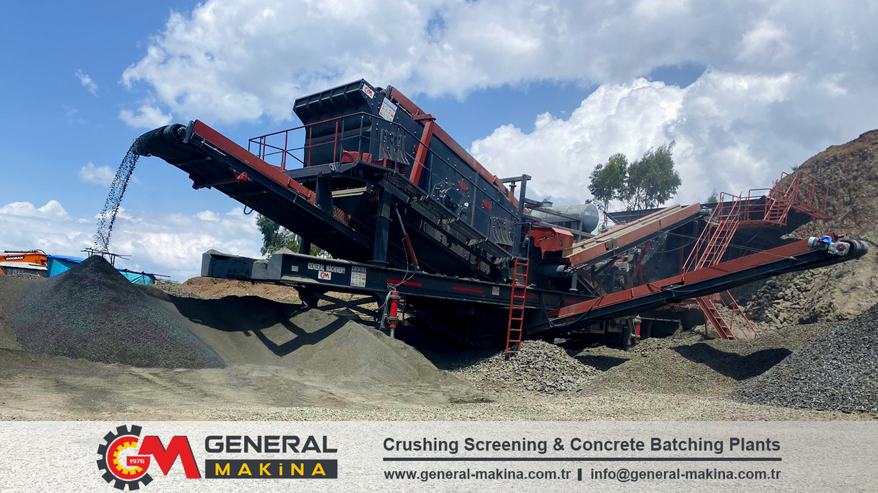 GENERAL MAKİNA Limestone Crushing Plant - Мобильная дробилка: фото 1 GENERAL MAKİNA Limestone Crushing Plant - Мобильная дробилка: фото 1