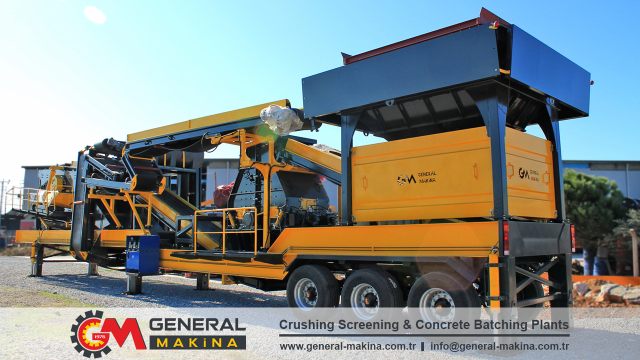 General Makina Mobile Sand Machine - Мобильная дробилка: фото 1 General Makina Mobile Sand Machine - Мобильная дробилка: фото 1