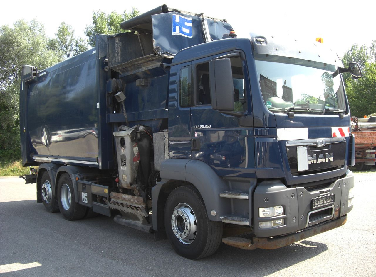 MAN 26360FNLL / SEITENLADER - Мусоровоз: фото 2 MAN 26360FNLL / SEITENLADER - Мусоровоз: фото 2