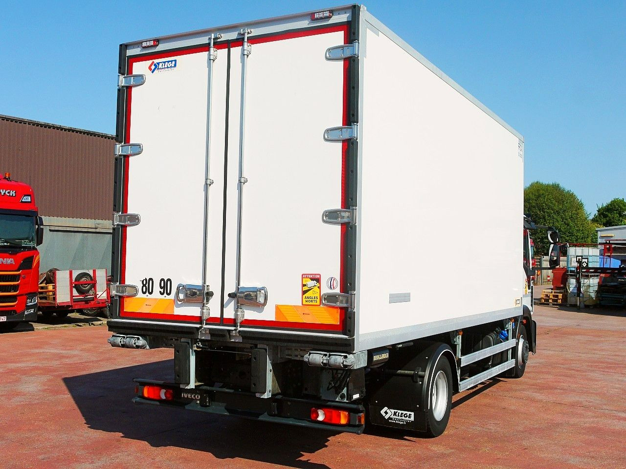 Рефрижератор Iveco 120E28 KUHLKOFFER FLEISH BAHNEN CARRIER  XARIOS: фото 6
