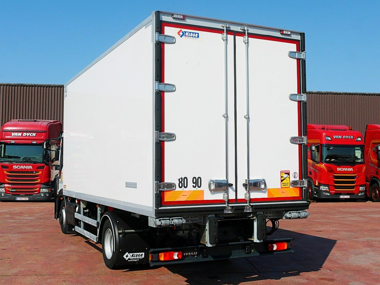 Рефрижератор Iveco 120E28 KUHLKOFFER FLEISH BAHNEN CARRIER  XARIOS: фото 7