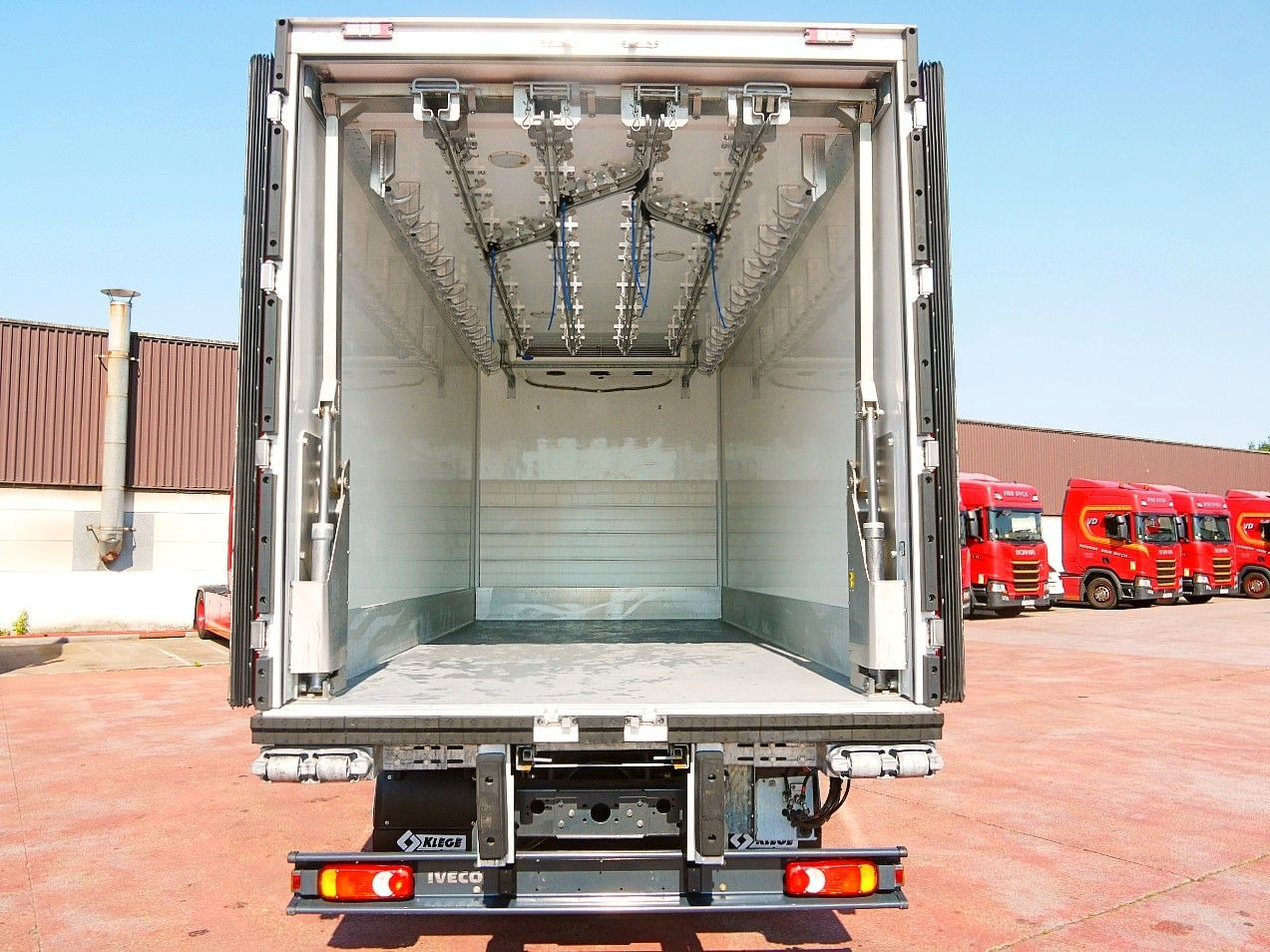 Рефрижератор Iveco 120E28 KUHLKOFFER FLEISH BAHNEN CARRIER  XARIOS: фото 10
