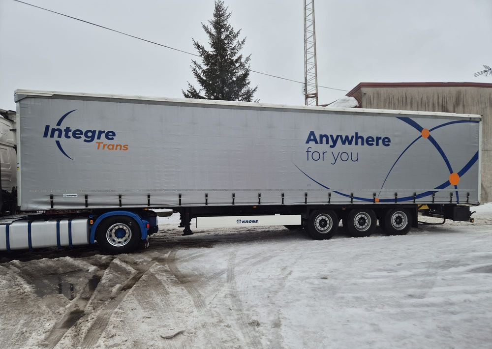 Krone - Тентованный полуприцеп: фото 2 Krone - Тентованный полуприцеп: фото 2