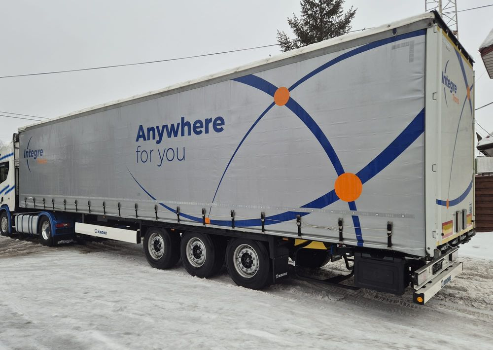Krone - Тентованный полуприцеп: фото 1 Krone - Тентованный полуприцеп: фото 1