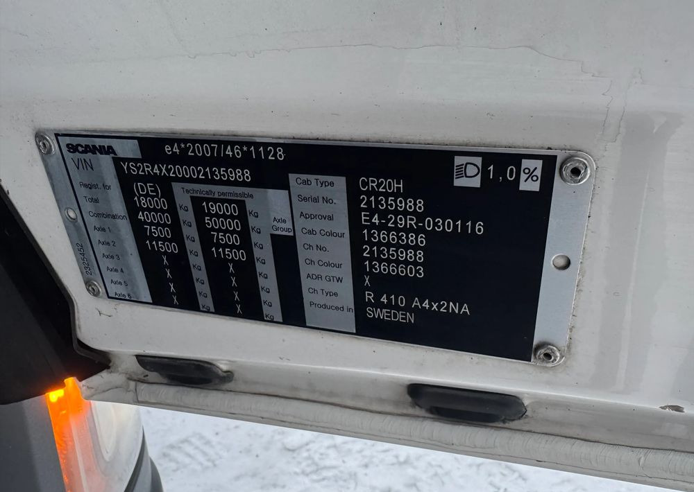 Тягач Scania R410: фото 39