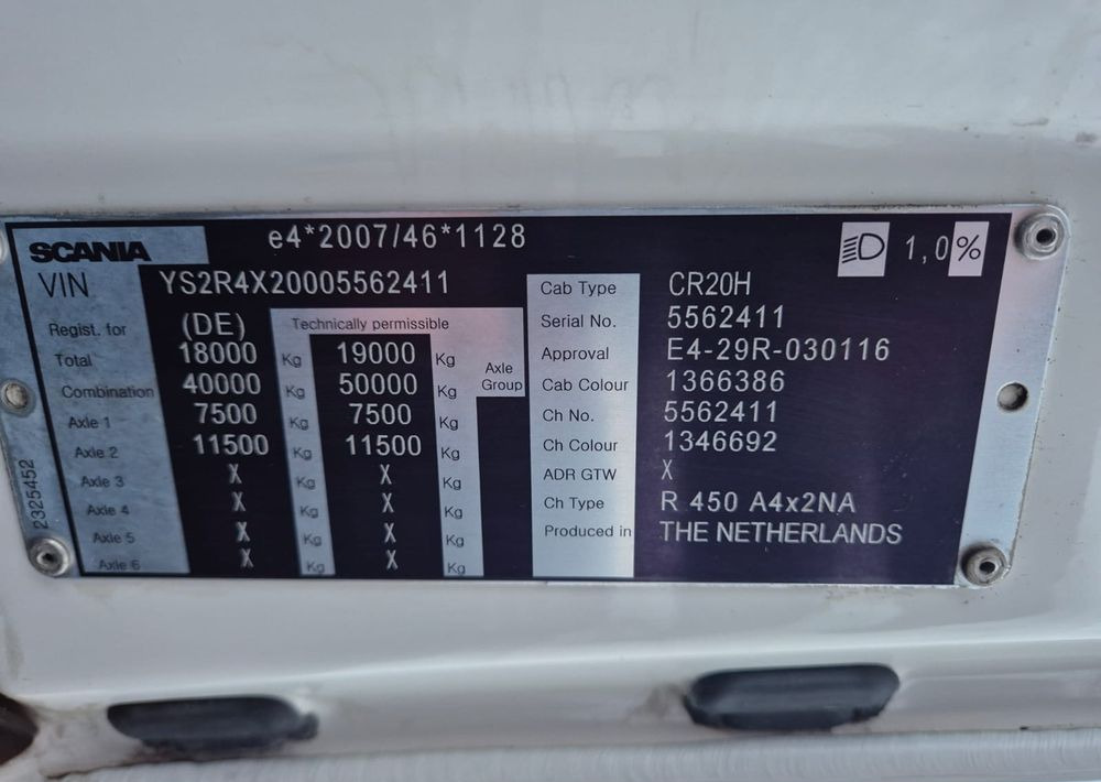 Scania R450 лизинг Scania R450: фото 39