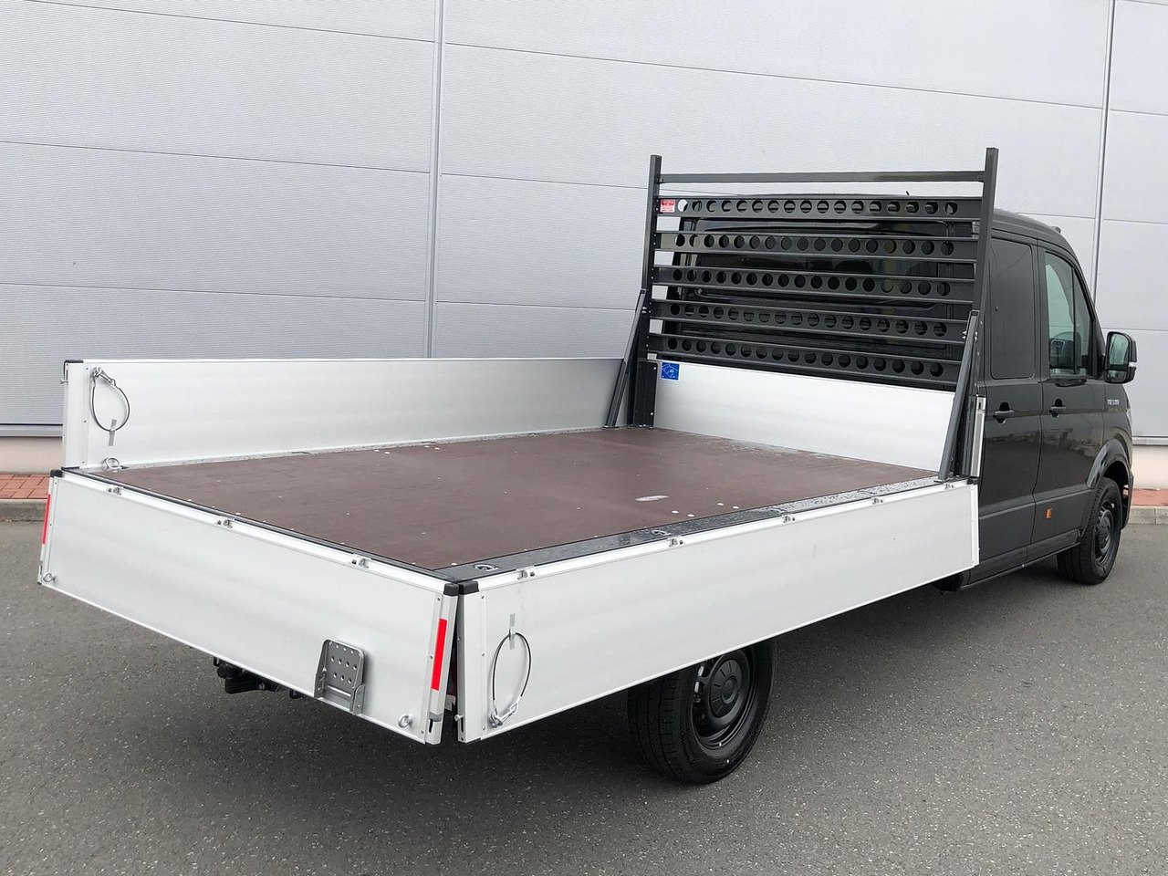 Малотоннажный бортовой грузовик, Грузопассажирский фургон MAN TGE 3.160 Pritsche DOKA LR HECK AHK 3.5t ACC NAV: фото 31