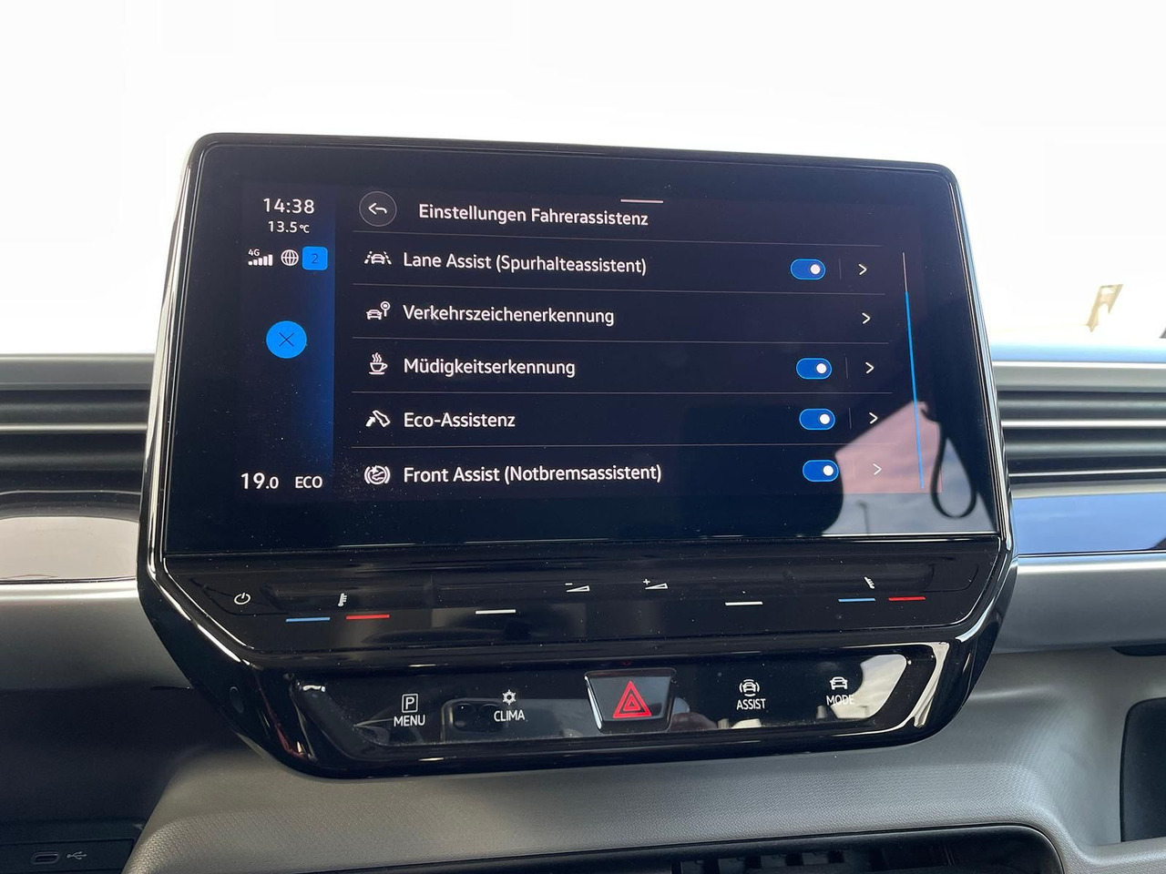 Пассажирский фургон, Электрический фургон Volkswagen ID.Buzz KW Fahrwerk LM Felgen KLIMA PDC ACC DAB: фото 21