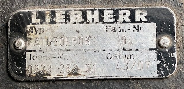 Liebherr Fahrantrieb FAT650E508. ID-Nr.933326301 - ID-Nr.90006861. PR754-990, RL64-1127, LU1050J-1014. #933326301.0194# - Бортовой редуктор для Строительной техники: фото 3 Liebherr Fahrantrieb FAT650E508. ID-Nr.933326301 - ID-Nr.90006861. PR754-990, RL64-1127, LU1050J-1014. #933326301.0194# - Бортовой редуктор для Строительной техники: фото 3