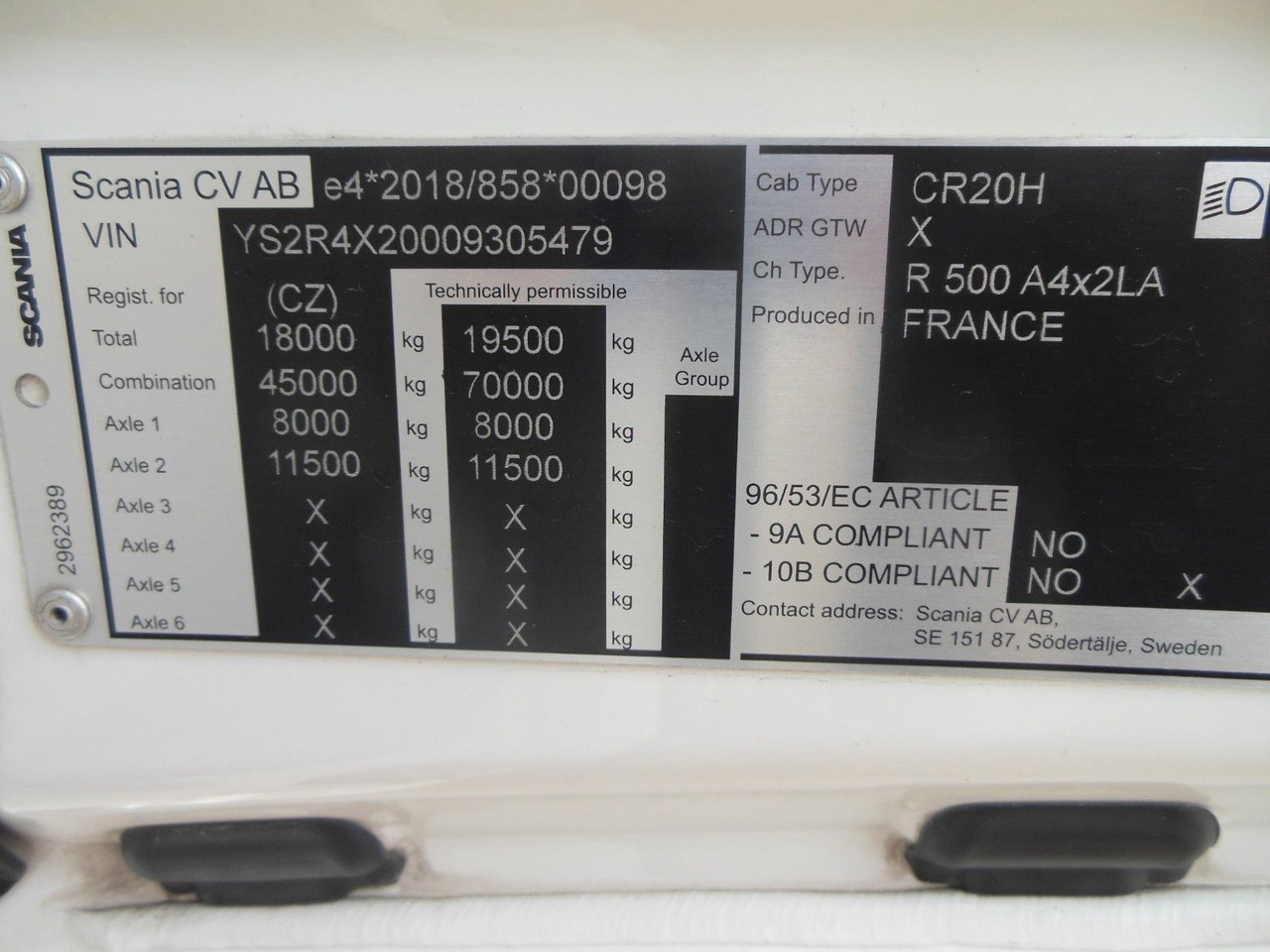 Scania R 500, SUPER!!!, RETARDER лизинг Scania R 500, SUPER!!!, RETARDER: фото 21