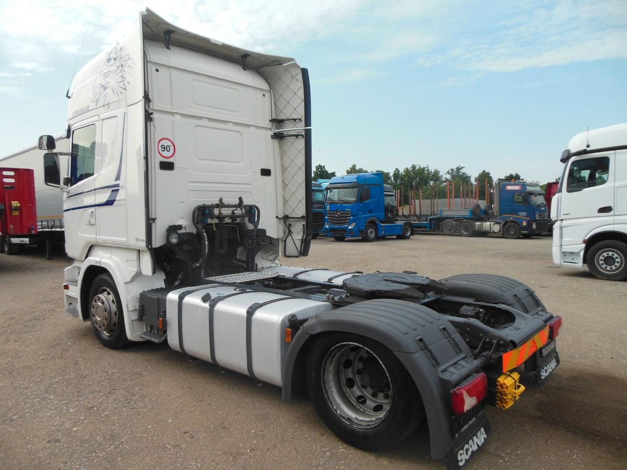 Scania R410, LOWDECK, RETARDER, TOP STAND - Тягач: фото 4 Scania R410, LOWDECK, RETARDER, TOP STAND - Тягач: фото 4