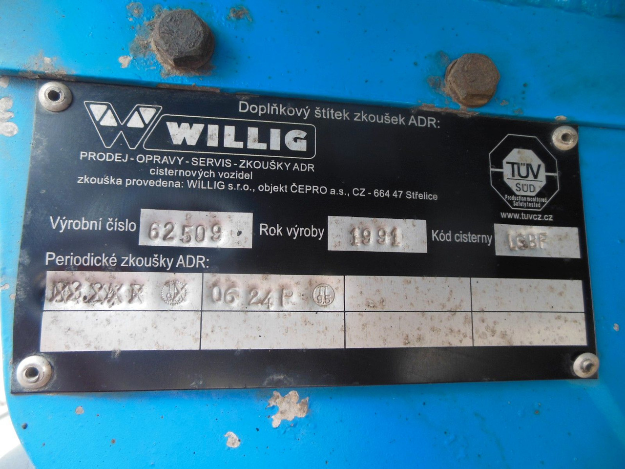 Полуприцеп-цистерна WILLIG/HALLER/HLS 240.45/2,NPC 04, 4 KAMMER: фото 23