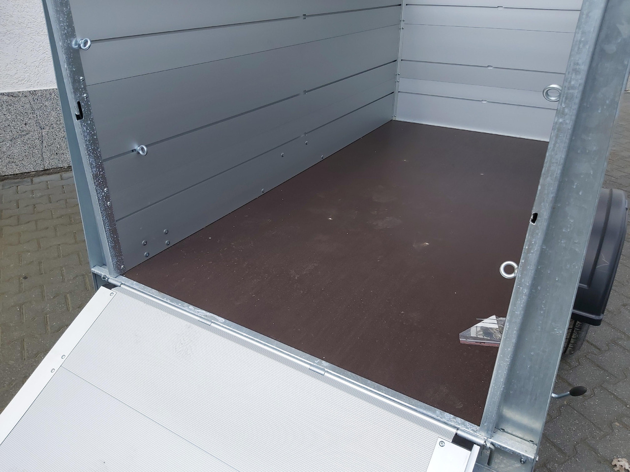 Прицеп-фургон ALUBOXX Deckelanhänger GTB 1200 VT2 251x126x118cm Heckrampe (S) 1160kg Winter Aktion: фото 6