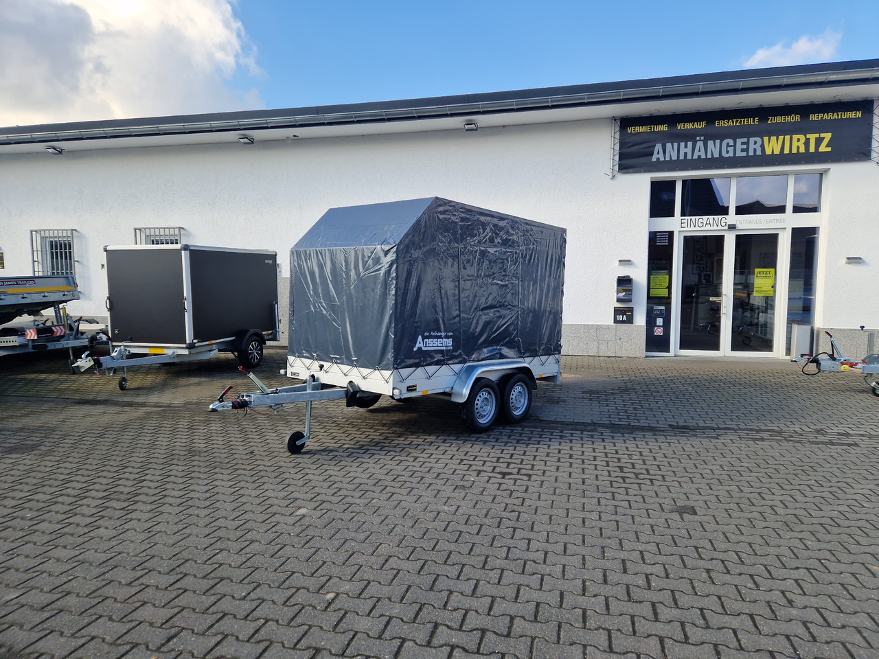 Aluliner Planen Anhänger GTT 2000 301x151x180cm Plane schräg (M) 2000kg März Aktion - Тентованный прицеп: фото 3 Aluliner Planen Anhänger GTT 2000 301x151x180cm Plane schräg (M) 2000kg März Aktion - Тентованный прицеп: фото 3