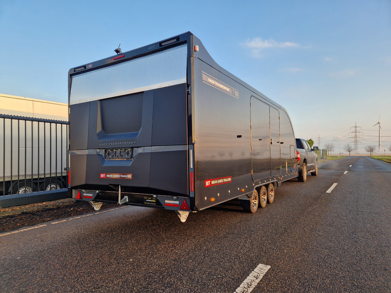 Прицеп-автовоз BJT Race Transporter 7 397-6023-35-3-10-B 600x228x189cm black ASR Kamera Alufelgen Tridem 3500: фото 14 Прицеп-автовоз BJT Race Transporter 7 397-6023-35-3-10-B 600x228x189cm black ASR Kamera Alufelgen Tridem 3500: фото 14