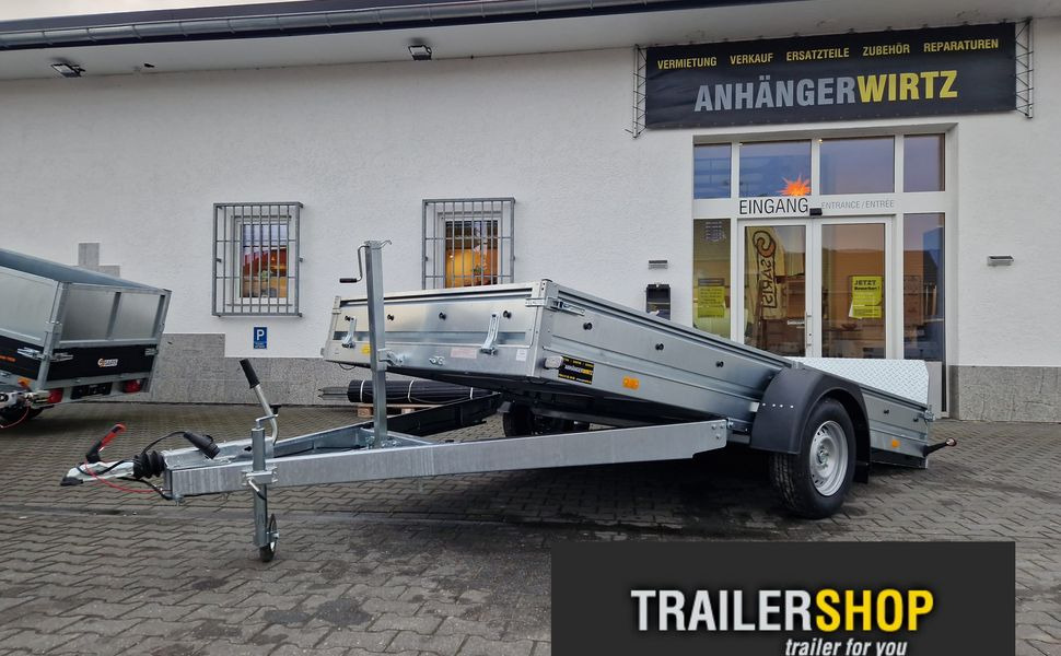 Kleinfahrzeug Universal Transporter Multi XL easyload UNI N13-380m18 (L) 1300kg GN223 Modell 2025 - Прицеп для легкового автомобиля: фото 1 Kleinfahrzeug Universal Transporter Multi XL easyload UNI N13-380m18 (L) 1300kg GN223 Modell 2025 - Прицеп для легкового автомобиля: фото 1