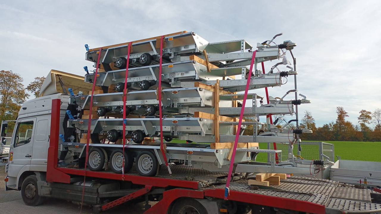 Martz Maschinentransporter BUILDER M 300x152x20cm Auffahrklappe (M) 2700kg - Прицеп для спецтехники: фото 1 Martz Maschinentransporter BUILDER M 300x152x20cm Auffahrklappe (M) 2700kg - Прицеп для спецтехники: фото 1