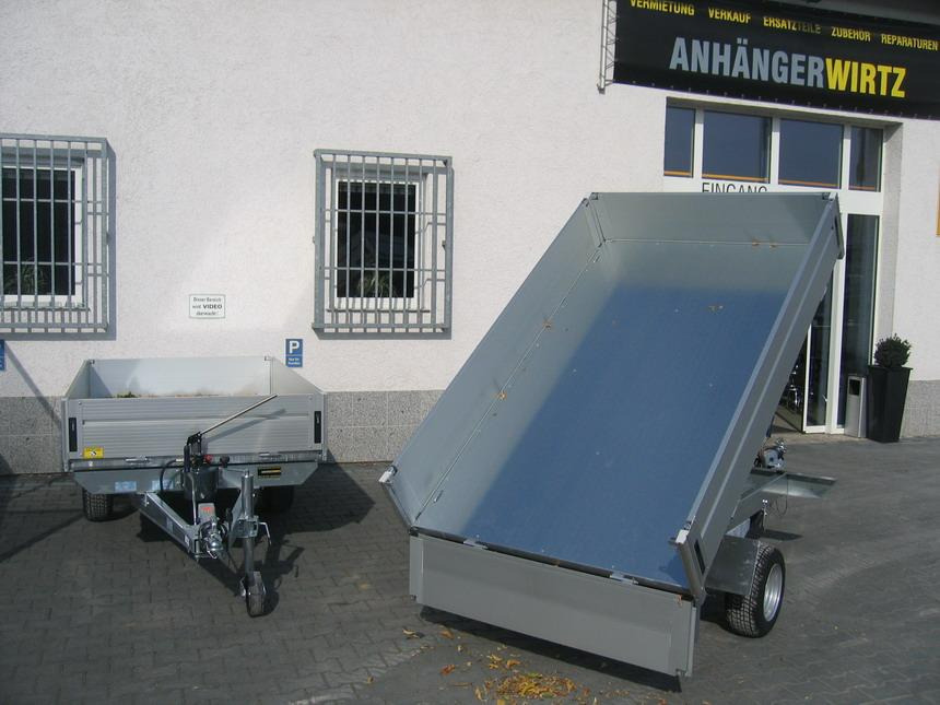 WM Meyer Kipper HLNK 1523/141 231x141x33cm Metallboden 1500kg Aktion Onlinekauf Modell 2022 - Самосвальный прицеп: фото 4 WM Meyer Kipper HLNK 1523/141 231x141x33cm Metallboden 1500kg Aktion Onlinekauf Modell 2022 - Самосвальный прицеп: фото 4