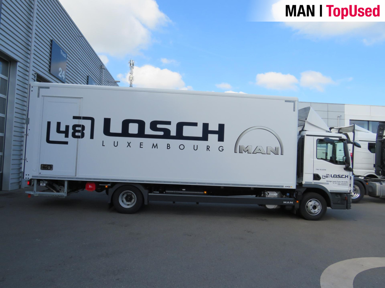 Грузовик с закрытым кузовом MAN TGL 12.220 4x2 BL CH JUNGE Koffer DHOLLANDIA LBW: фото 13 Грузовик с закрытым кузовом MAN TGL 12.220 4x2 BL CH JUNGE Koffer DHOLLANDIA LBW: фото 13