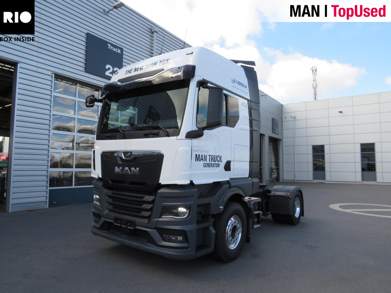 MAN TGX 18.520 4x2 LL SA Kipphydraulik ADR Retarder ZV - Тягач: фото 1 MAN TGX 18.520 4x2 LL SA Kipphydraulik ADR Retarder ZV - Тягач: фото 1