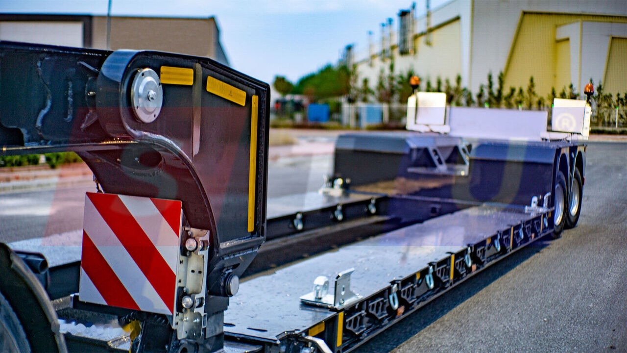 Новый Низкорамный полуприцеп STU 2 Axle Extendable Low Loader: фото 11