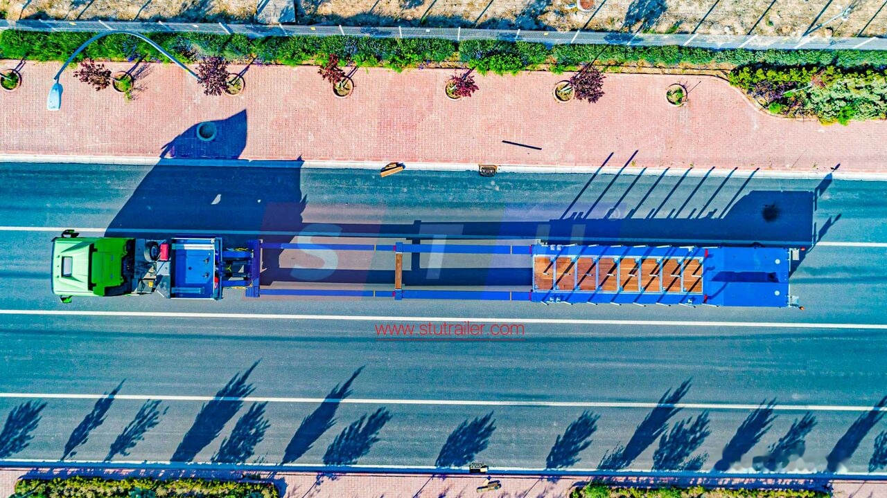 Новый Низкорамный полуприцеп STU 2 Axle Extendable Low Loader: фото 8