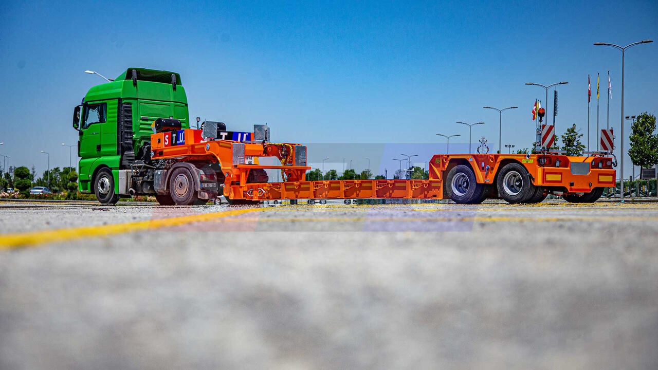 Новый Низкорамный полуприцеп STU 2 Axle Extendable Low Loader: фото 19