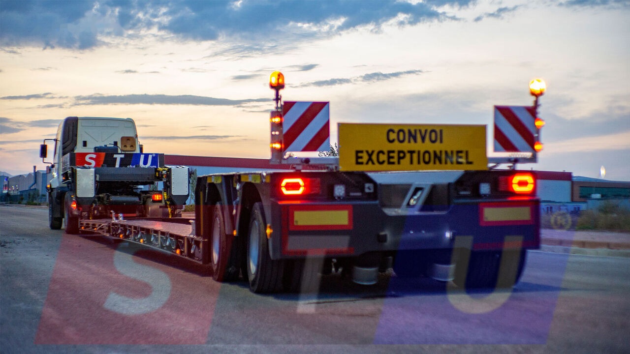 Новый Низкорамный полуприцеп STU 2 Axle Extendable Low Loader: фото 15