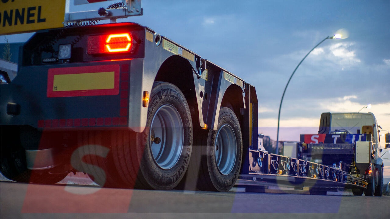 Новый Низкорамный полуприцеп STU 2 Axle Extendable Low Loader: фото 10