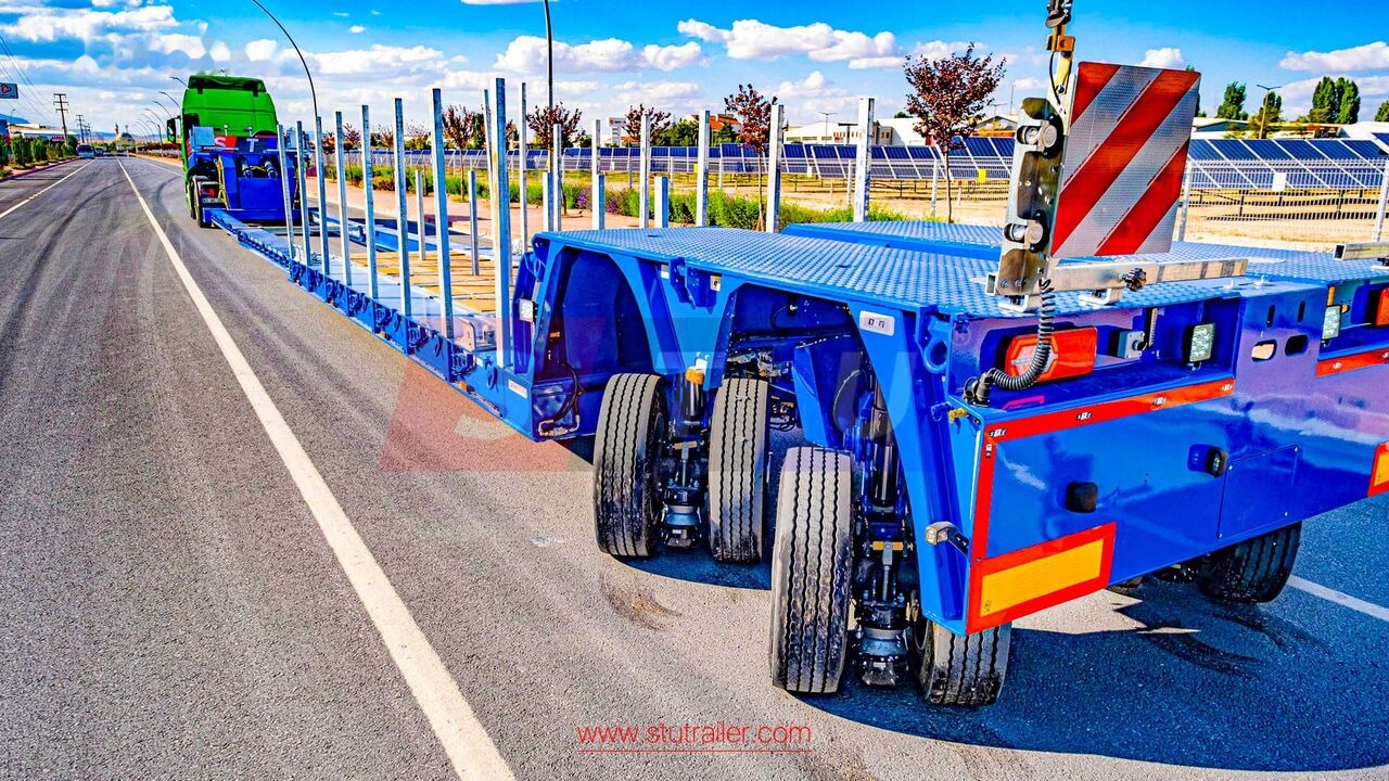 Новый Низкорамный полуприцеп STU 2 Axle Extendable Low Loader: фото 5