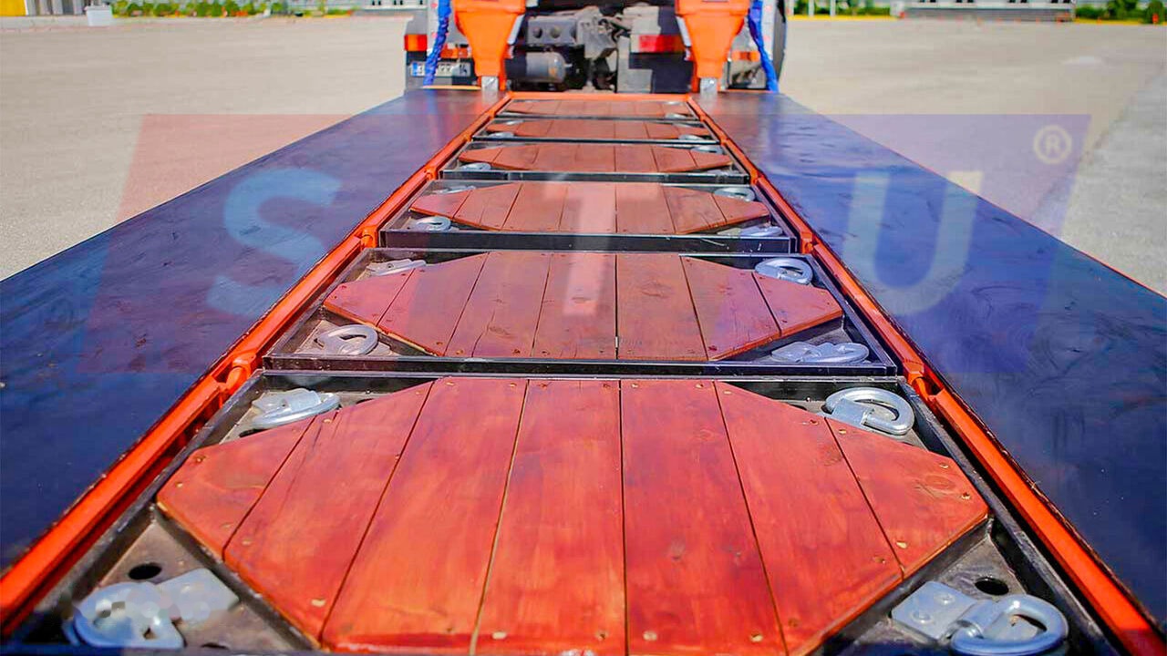 Новый Низкорамный полуприцеп STU 2 Axle Extendable Low Loader: фото 18