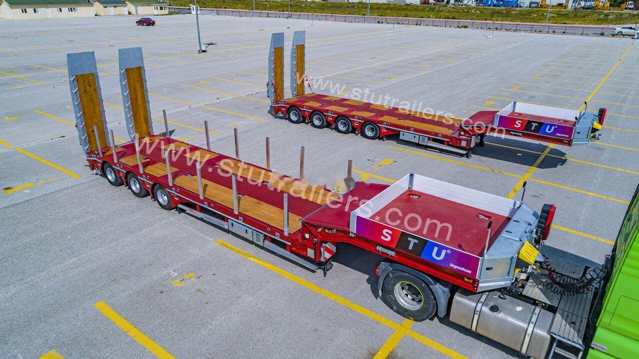STU 3 Axles Lowbed Trailer - Низкорамный полуприцеп: фото 2 STU 3 Axles Lowbed Trailer - Низкорамный полуприцеп: фото 2