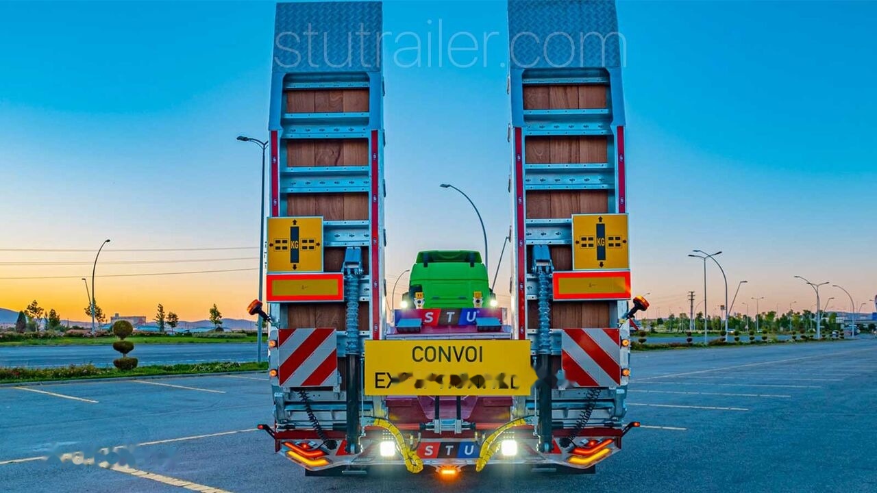 STU 4 Axle Extendable Lowbed Trailer - Низкорамный полуприцеп: фото 5 STU 4 Axle Extendable Lowbed Trailer - Низкорамный полуприцеп: фото 5