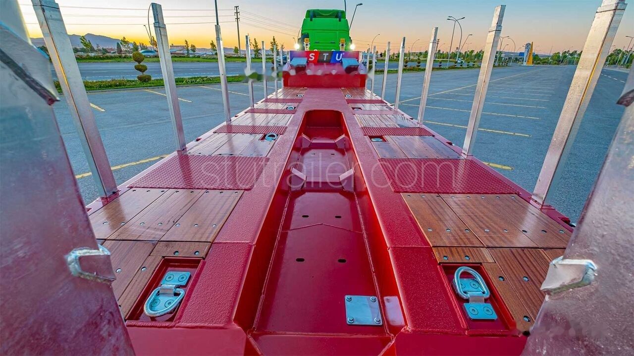 Новый Низкорамный полуприцеп STU 4 Axle Extendable Lowbed Trailer: фото 11 Новый Низкорамный полуприцеп STU 4 Axle Extendable Lowbed Trailer: фото 11
