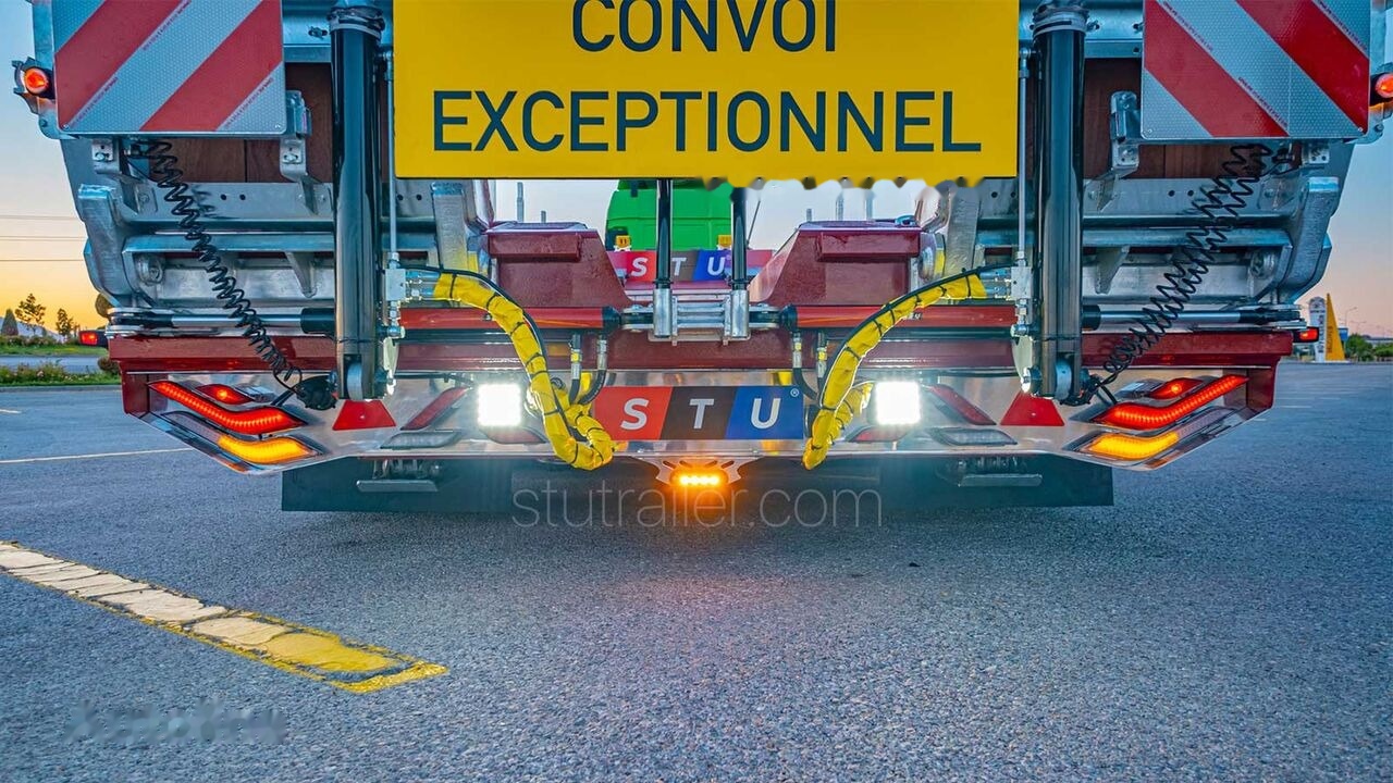 STU 4 Axle Extendable Lowbed Trailer лизинг STU 4 Axle Extendable Lowbed Trailer: фото 13