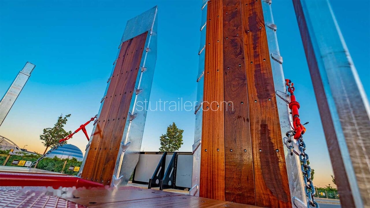 STU 4 Axle Extendable Lowbed Trailer лизинг STU 4 Axle Extendable Lowbed Trailer: фото 9