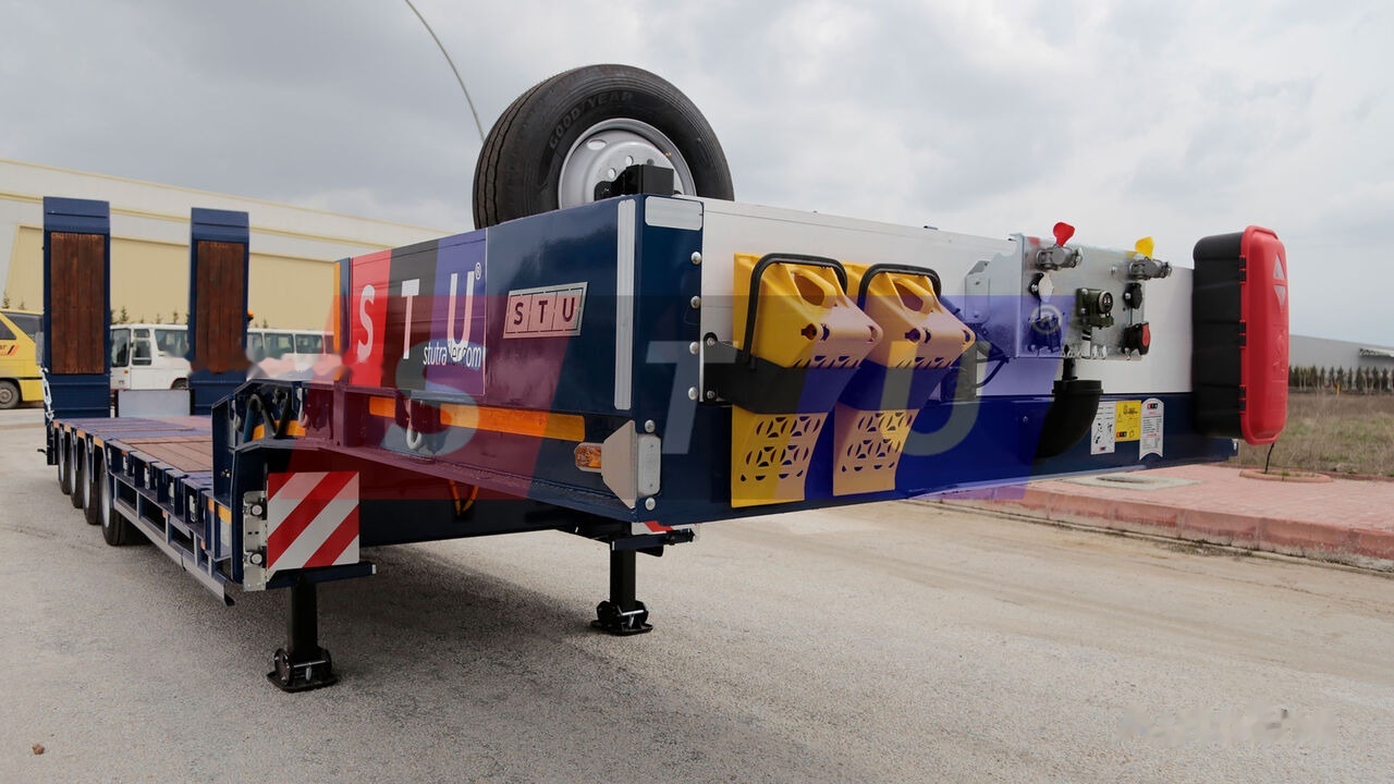 STU 4 Axle Extendable Lowbed Trailer лизинг STU 4 Axle Extendable Lowbed Trailer: фото 21