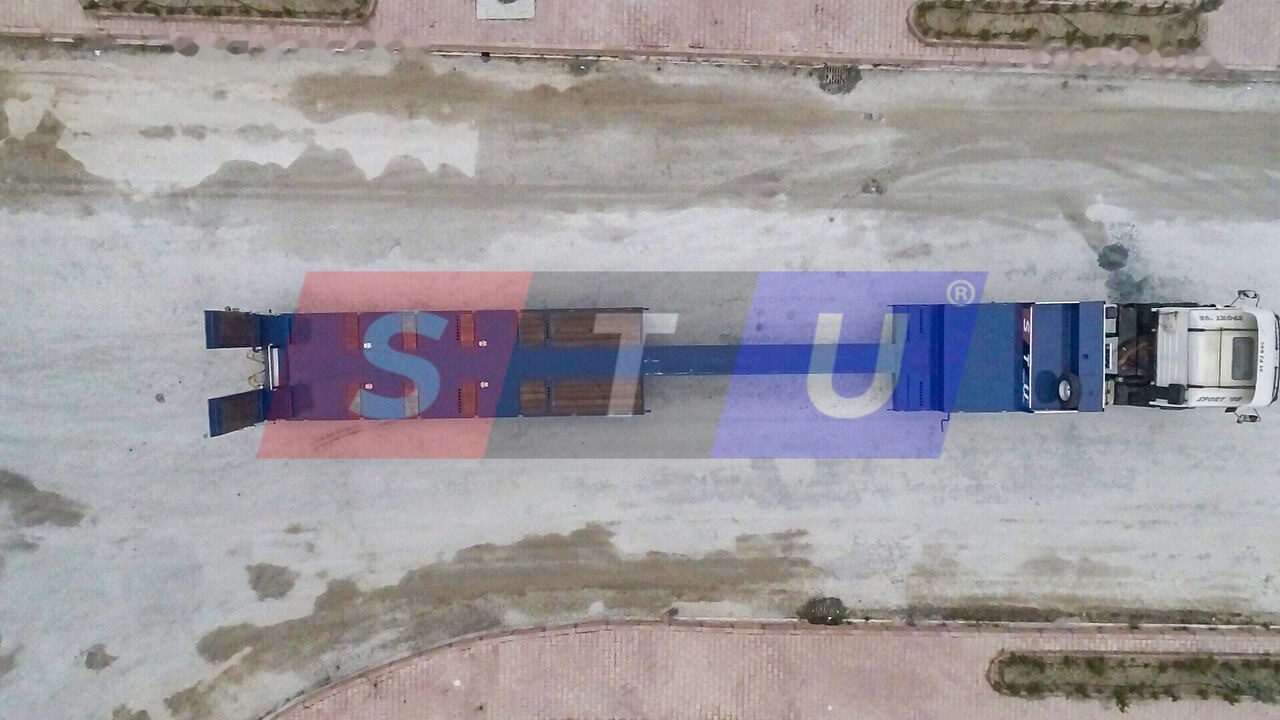 STU 4 Axle Extendable Lowbed Trailer лизинг STU 4 Axle Extendable Lowbed Trailer: фото 20