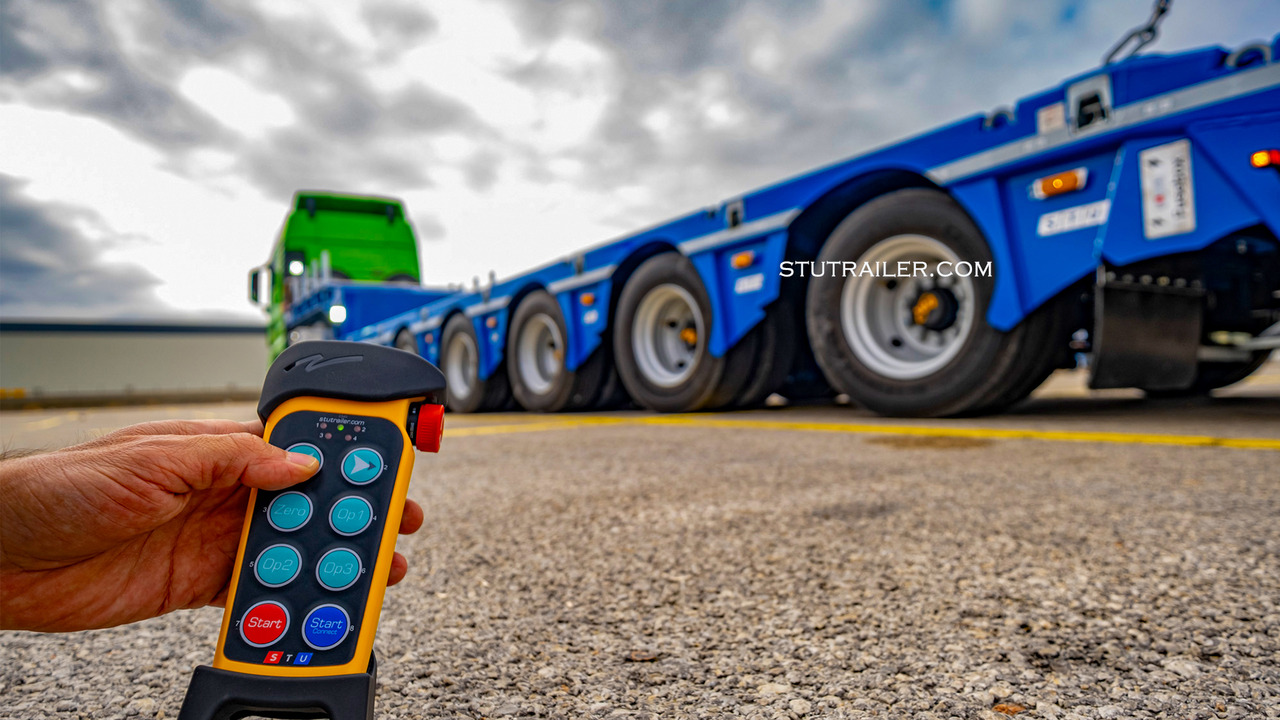 STU 5 Axle Hydraulic Steering Extendable Low Laoder - Низкорамный полуприцеп: фото 4 STU 5 Axle Hydraulic Steering Extendable Low Laoder - Низкорамный полуприцеп: фото 4