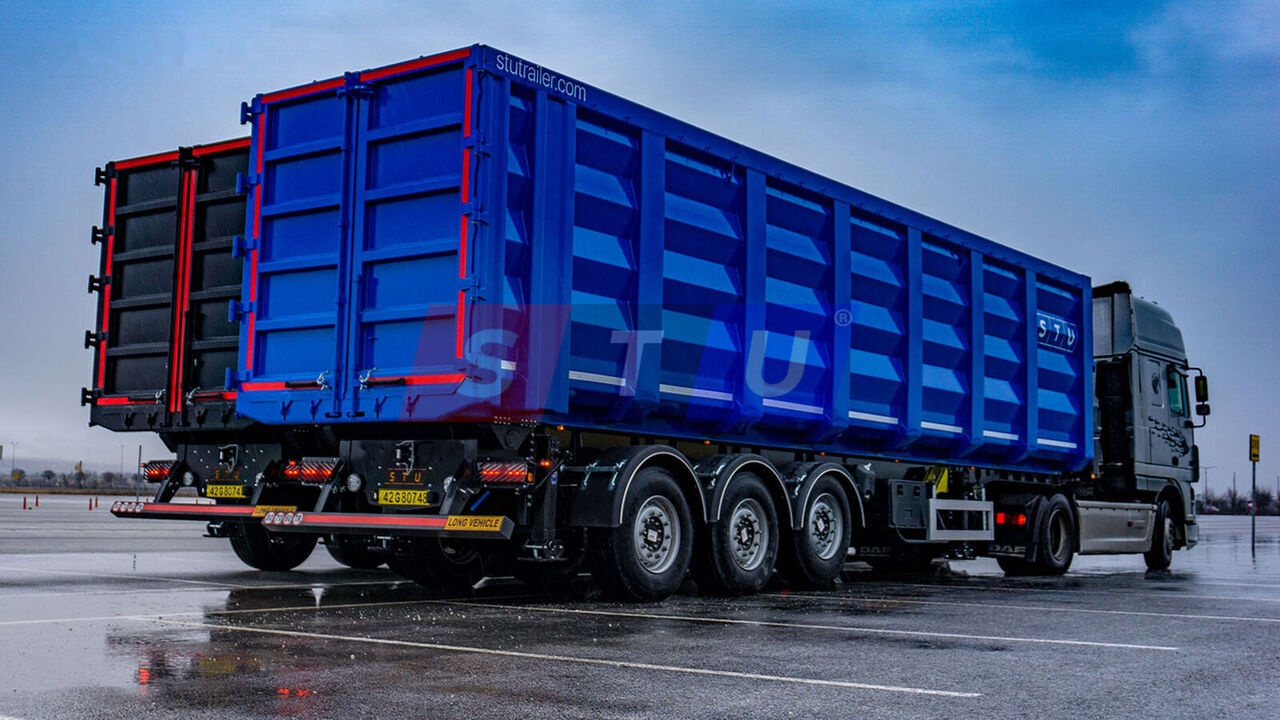 STU 71m3 Tipper Trailer For Scrap Metal - Самосвальный полуприцеп: фото 5 STU 71m3 Tipper Trailer For Scrap Metal - Самосвальный полуприцеп: фото 5